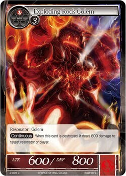 Exploding Rock Golem 2-028