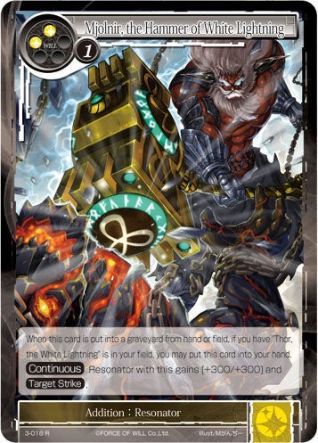 Mjolnir, the Hammer of White Lightning 3-018
