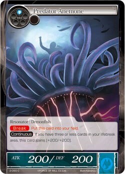 Predator Anemone 2-050