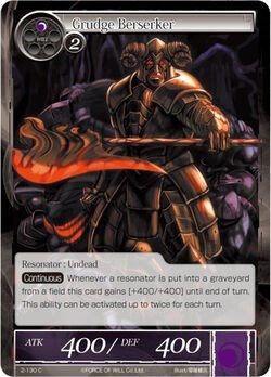 Grudge Berserker 2-130