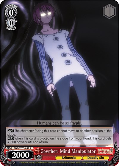 Gowther: Mind Manipulator SDS/SX03-059 R
