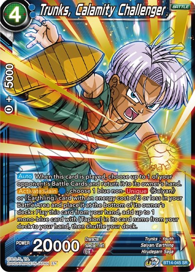 Trunks, Calamity Challenger BT14-045