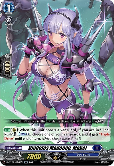 Diabolos Madonna, Mabel [D Format] D-BT02/016EN