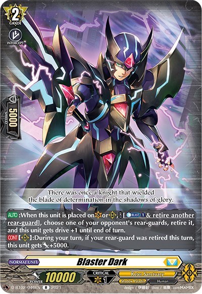 Blaster Dark [V Format] D-BT02/046EN