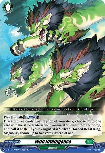 Wild Intelligence [D Format] D-BT02/025EN