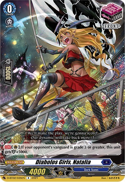 Diabolos Girls, Natalia [D Format] D-BT02/035EN