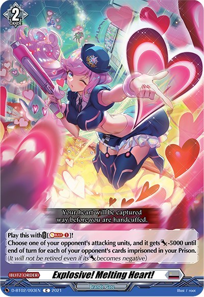 Explosive! Melting Heart! [D Format] D-BT02/093EN
