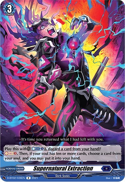 Supernatural Extraction [D Format] D-BT02/036EN