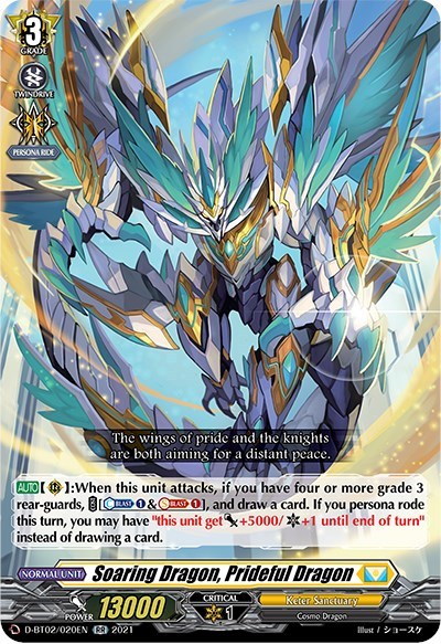 Soaring Dragon, Prideful Dragon [D Format] D-BT02/020EN