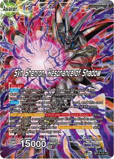 Syn Shenron // Syn Shenron, Resonance of Shadow BT14-121