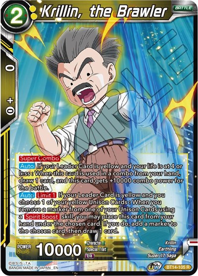 Krillin, the Brawler BT14-105
