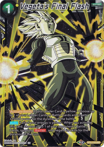 Vegeta's Final Flash BT9-133