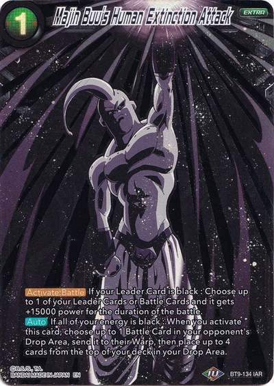 Majin Buu's Human Extinction Attack BT9-134