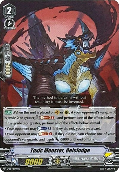 Toxic Monster, Gelsludge [V Format] V-PR/0192EN