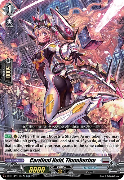 Cardinal Noid, Thumborino [D Format] D-BT02/018EN