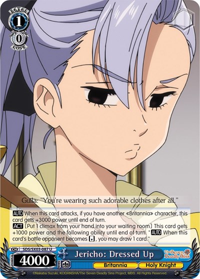 Jericho: Dressed Up SDS/SX03-087 U