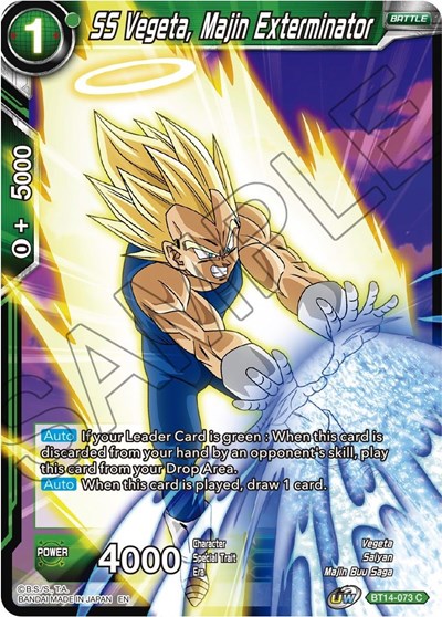 SS Vegeta, Majin Exterminator BT14-073
