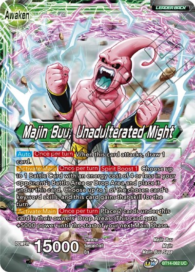 Majin Buu // Majin Buu, Unadulterated Might BT14-062