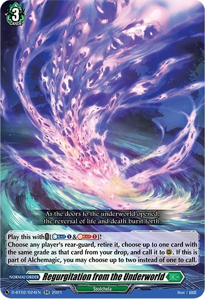 Regurgitation from the Underworld [D Format] D-BT02/024EN