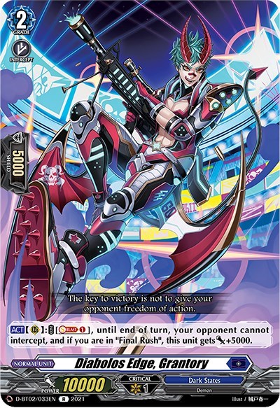 Diabolos Edge, Grantory [D Format] D-BT02/033EN