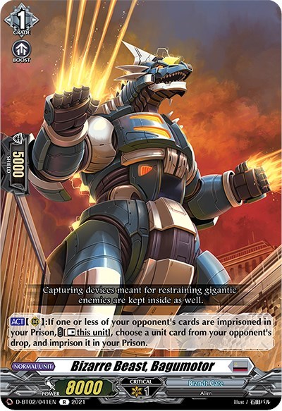 Bizarre Beast, Bagumotor [D Format] D-BT02/041EN