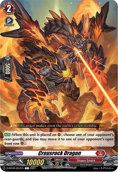 Crousrock Dragon [D Format] D-BT02/057EN