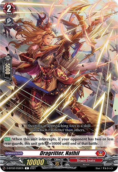 Dragritter, Nathil [D Format] D-BT02/058EN