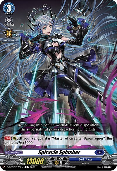 Spiracle Splasher [D Format] D-BT02/070EN