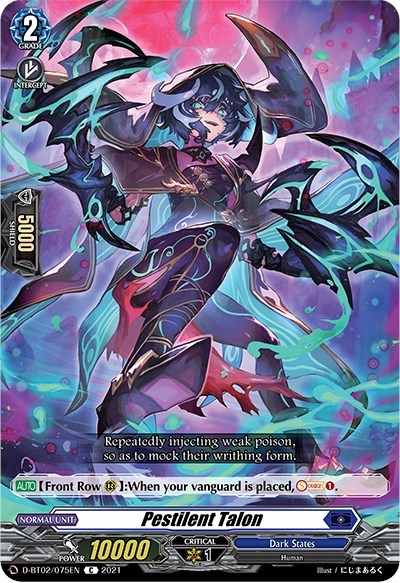 Pestilent Talon [D Format] D-BT02/075EN