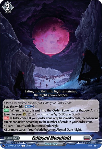 Eclipsed Moonlight [D Format] D-BT02/094EN