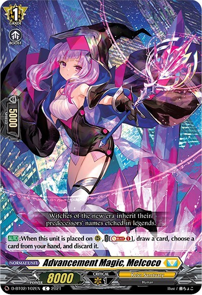 Advancement Magic, Melcoco [D Format] D-BT02/102EN