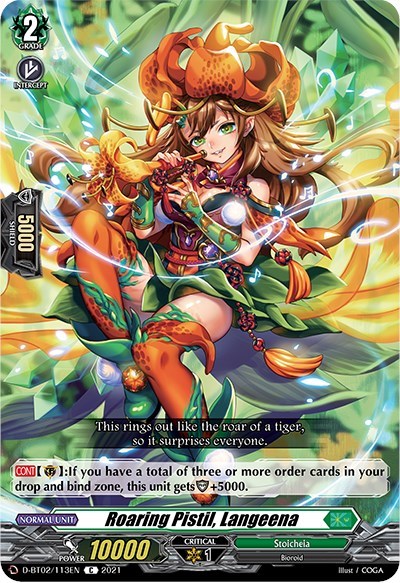 Roaring Pistil, Langeena [D Format] D-BT02/113EN