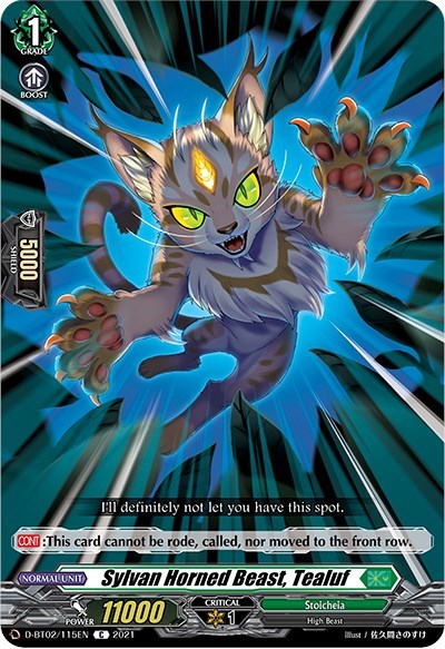 Sylvan Horned Beast, Tealuf [D Format] D-BT02/115EN
