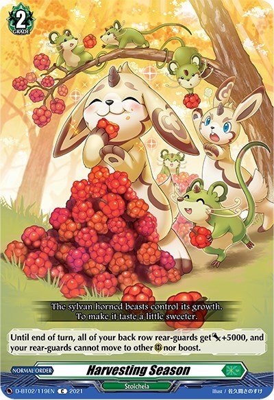 Harvesting Season [D Format] D-BT02/119EN