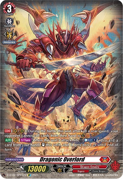 Dragonic Overlord [D Format] D-BT02/SP01EN
