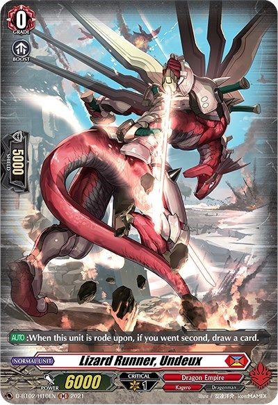 Lizard Runner, Undeux [D Format] D-BT02/H10EN