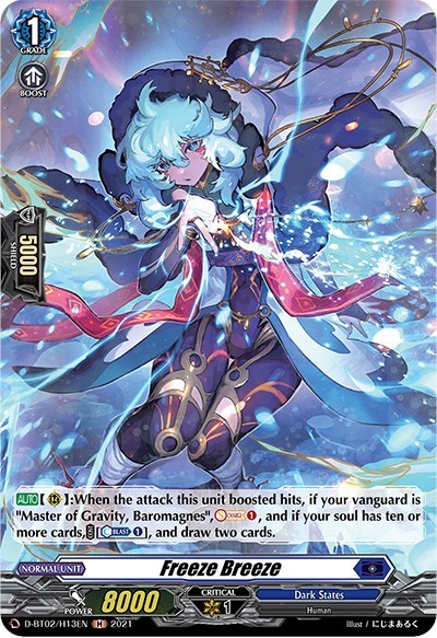 Freeze Breeze [D Format] D-BT02/H13EN