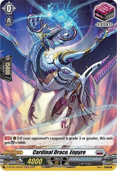 Cardinal Draco, Enpyro [D Format] D-BT02/H25EN