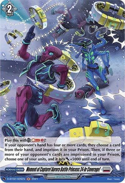 Moment of Capture! Aurora Battle Princess 24-hr Coverage! [D Format] D-BT02/H26EN