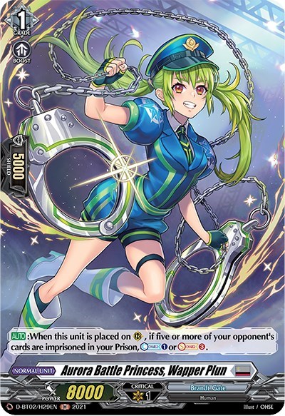 Aurora Battle Princess, Wapper Plun [D Format] D-BT02/H29EN