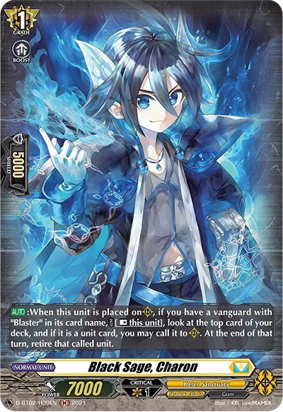 Black Sage, Charon [D Format] D-BT02/H39EN