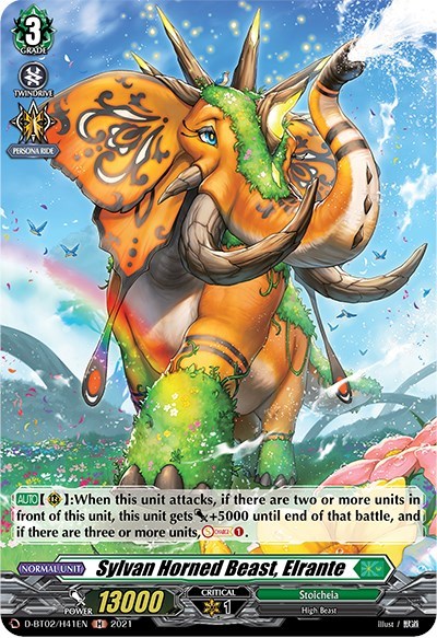 Sylvan Horned Beast, Elrante [D Format] D-BT02/H41EN