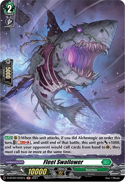 Fleet Swallower [D Format] D-BT02/H42EN