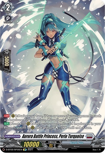 Aurora Battle Princess, Perio Turquoise [D Format] D-BT02/SP06EN
