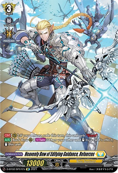 Heavenly Bow of Edifying Guidance, Refuerzos [D Format] D-BT02/SP07EN
