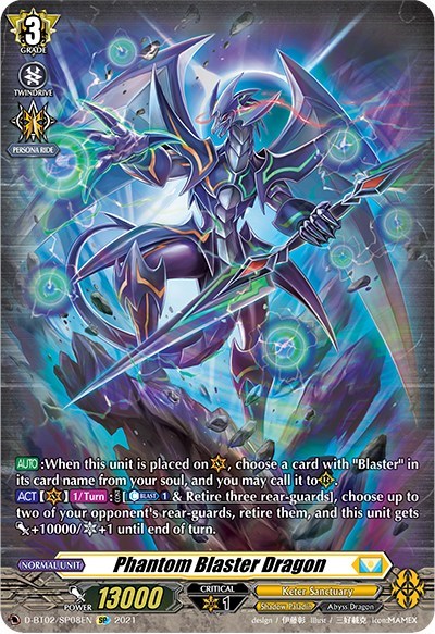Phantom Blaster Dragon [D Format] D-BT02/SP08EN