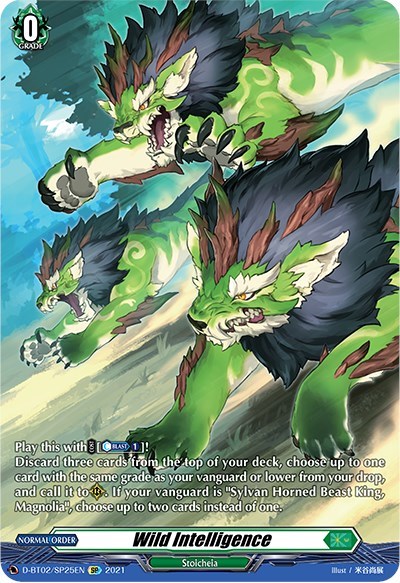 Wild Intelligence [D Format] D-BT02/SP25EN