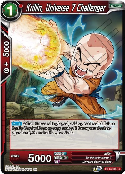Krillin, Universe 7 Challenger BT14-009