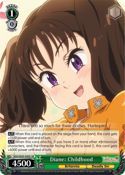 Diane: Childhood SDS/SX03-030S SR