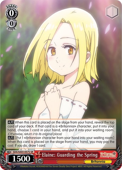 Elaine: Guarding the Spring SDS/SX03-057S SR
